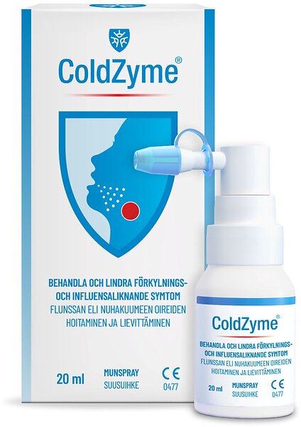 ColdZyme Oral Spray 20ml Testivoittaja