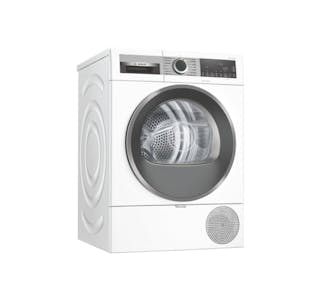 Kätevän tehokas Bosch-kuivausrumpu