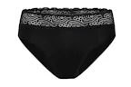 Modibodi kuukautisalushousut Sensual Hi Waist Heavy Overnight - premium-malli pitsillä ja korkealla vyötäröllä runsaalle kuukautisvuodolle