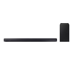 Samsung HW-Q600C Soundbar Samsung soundbar – edullinen soundbar Q-Symphony-teknologialla, voimakas basso subwooferilla ja automaattinen ääniasetusten säätö sisällön mukaan.