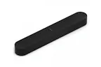 Sonos Beam soundbar - kompakti ja langaton soundbar, täydellinen televisiolle ja musiikinkuunteluun, tukee Wi-Fi- ja Bluetooth-yhteyksiä.